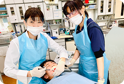 治療風景の写真